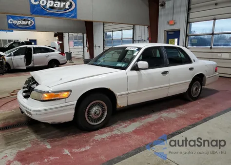 1996 Mercury Grand Marquis Gs z USA, uszkodzony, nr VIN 2MELM74W9TX666593
